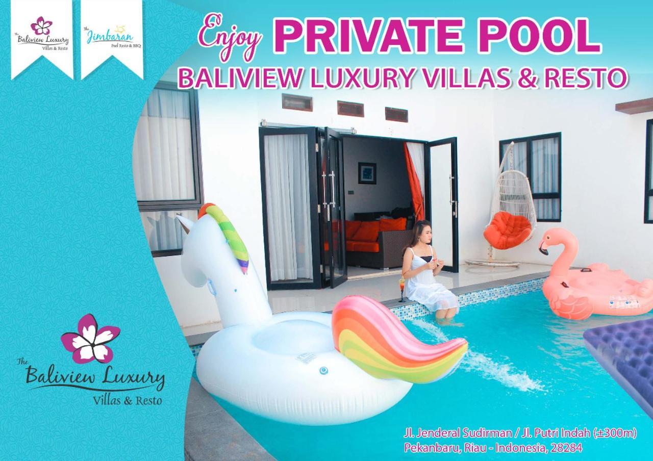The Baliview Luxury Villas & Resto Pekanbaru Exterior photo