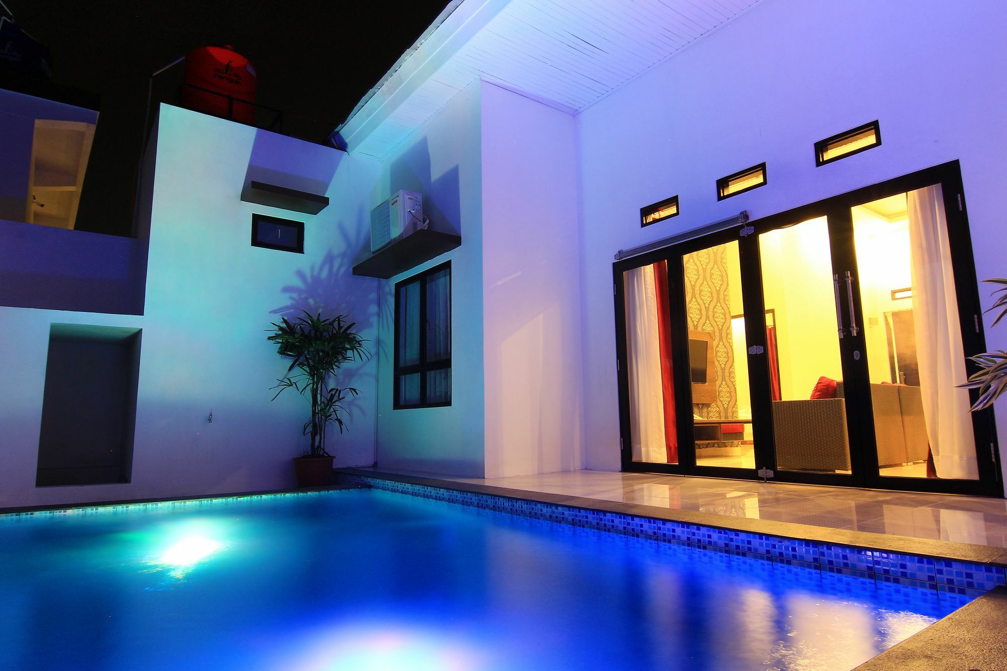 The Baliview Luxury Villas & Resto Pekanbaru Exterior photo